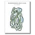 Bloomingdale Golf Club, Illinois - Printed Golf Courses