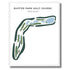 Buffer Park Golf Course, Indiana - Printed Golf Courses