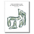 The Players Club at Woodland Trails, Indiana - Printed Golf Courses