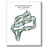 Settindown Creek Golf Course, Georgia - Printed Golf Courses