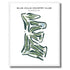 Blue Hills Country Club, Missouri - Printed Golf Courses