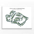 The Club at Brookstone, South Carolina - Printed Golf Courses