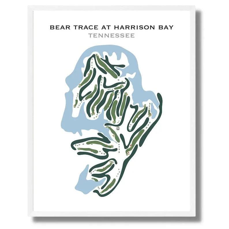 Bear Trace at Harrison Bay, Tennessee - Printed Golf Courses