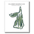 Hillcrest Country Club, Massachusetts - Printed Golf Courses