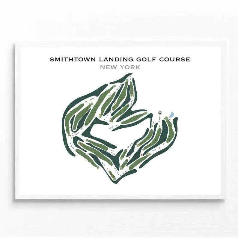 Smithtown Landing Golf Course, New York - Printed Golf Courses