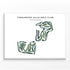 Farmington Hills Golf Club, Michigan - Printed Golf Courses