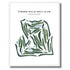 Tyrone Hills Golf Club, Michigan - Printed Golf Courses