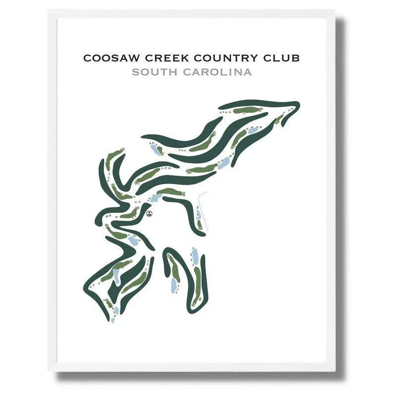 Coosaw Creek Country Club, South Carolina - Printed Golf Courses
