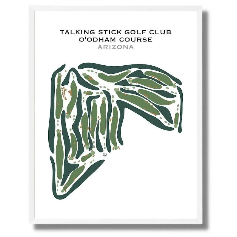 Talking Stick Golf Club O'odham Course, Arizona - Printed Golf Courses