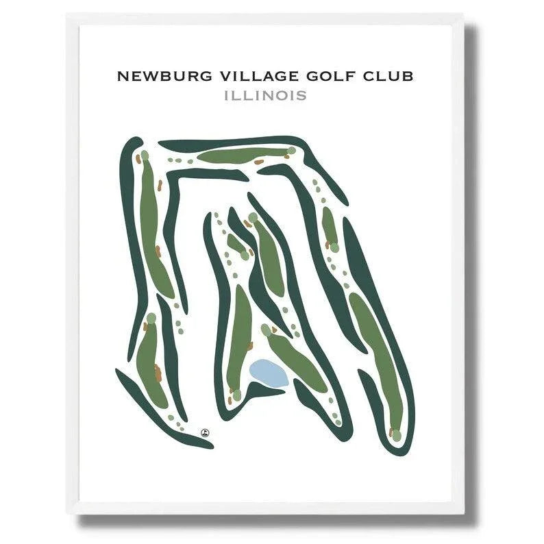 Newburg Village Golf Club, Illinois - Printed Golf Courses