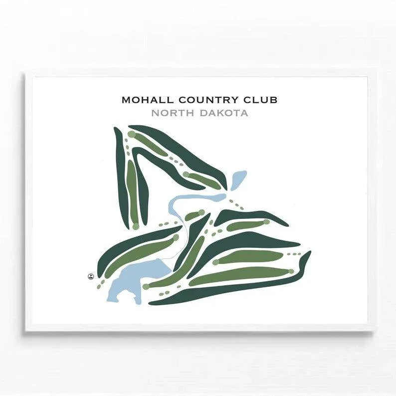 Mohall Country Club, North Dakota - Printed Golf Courses