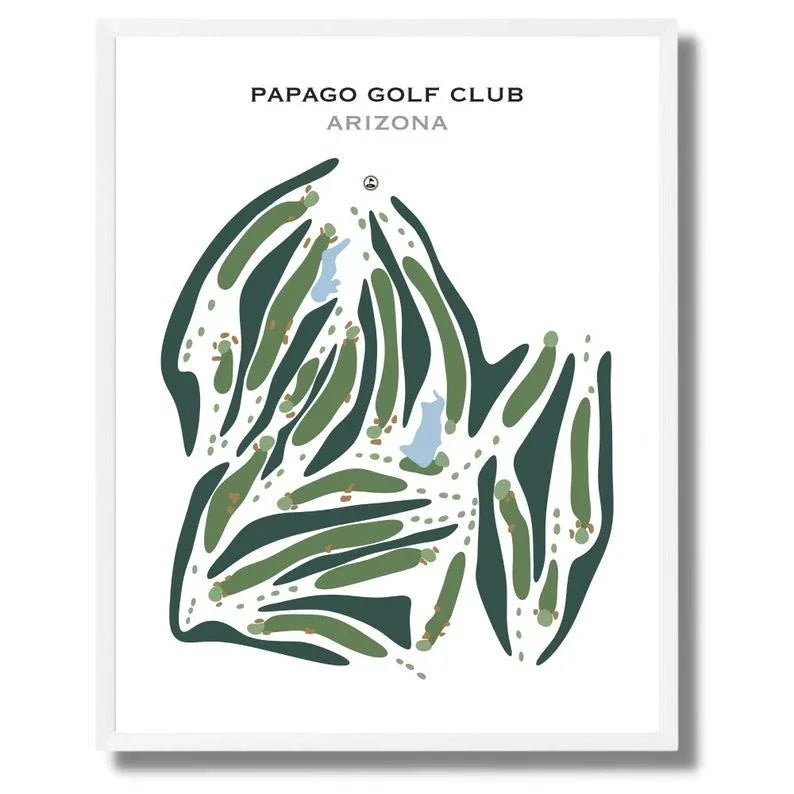 Papago Golf Club, Arizona - Printed Golf Courses
