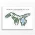 The Spur at Northwoods Golf Club, South Carolina - Printed Golf Courses