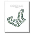 Yaupon Golf Course, Texas - Printed Golf Courses