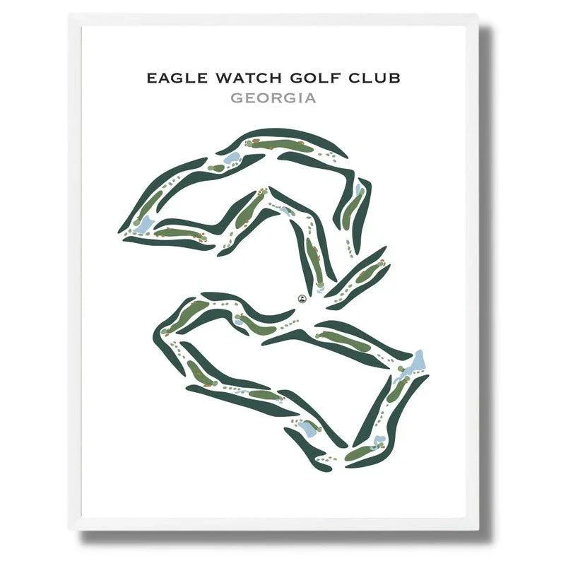 Eagle Watch Golf Club, Georgia - Printed Golf Courses