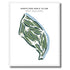 Hamilton Golf Club, New Zealand - Printed Golf Courses