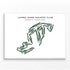 Laurel Ridge Country Club, North Carolina - Printed Golf Courses
