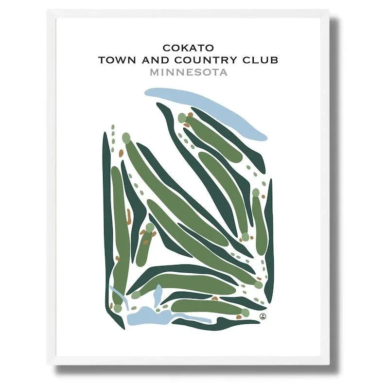 Cokato Town & Country Club, Minnesota - Printed Golf Courses
