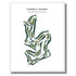 Gamble Sands, Washington - Printed Golf Courses