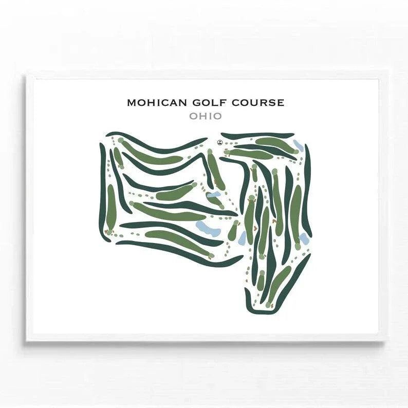 Mohican Golf Course, Ohio - Printed Golf Courses