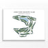 Lone Pine Country Club, Pennsylvania - Printed Golf Courses
