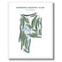 Oakwood Country Club, Illinois - Printed Golf Courses