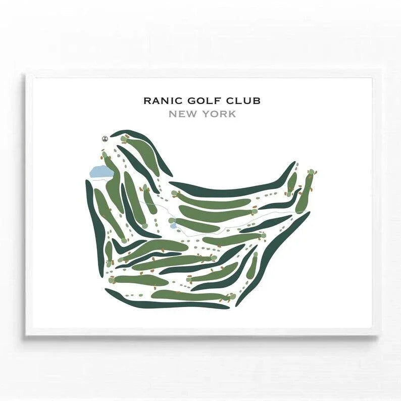 RaNic Golf Club, New York - Printed Golf Courses