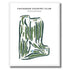 Chickasaw Country Club, Tennessee - Printed Golf Courses