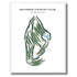 Bethesda Country Club, Maryland - Printed Golf Courses