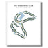 The Woodcreek Club, South Carolina - Printed Golf Courses