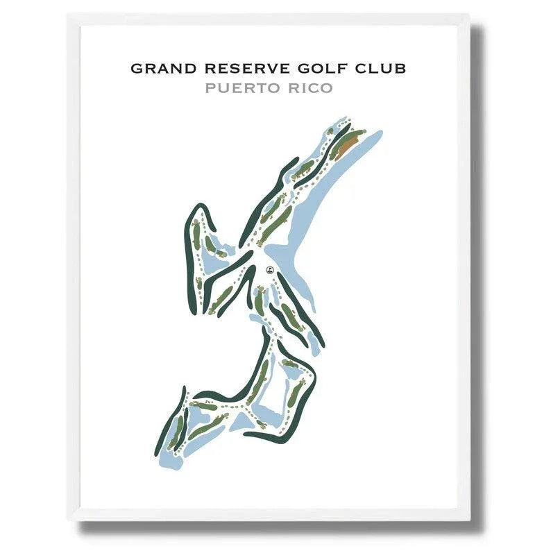 Grand Reserve Golf Club, Puerto Rico - Printed Golf Courses