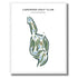 Lakewood Golf Club, Louisiana - Printed Golf Courses