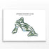 Oconee Country Club, South Carolina - Printed Golf Courses