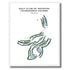 Golf Club of Houston Tournament Course, Texas - Printed Golf Courses