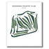 Wahkonsa Country Club, Iowa - Printed Golf Courses