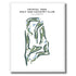 Crystal Tree Golf & Country Club, Illinois - Printed Golf Courses