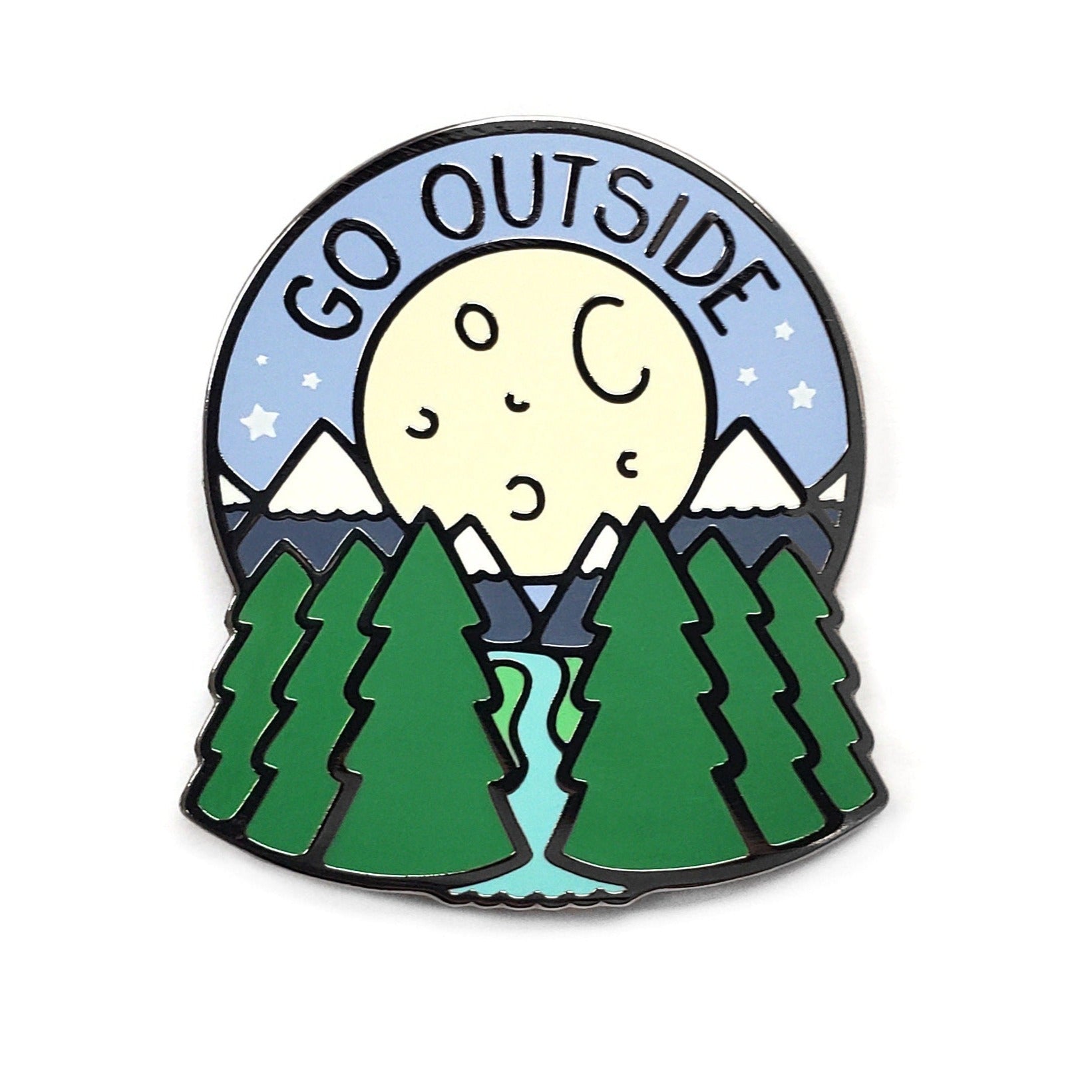 Go Outside Pin