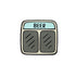 Scale Enamel Pin