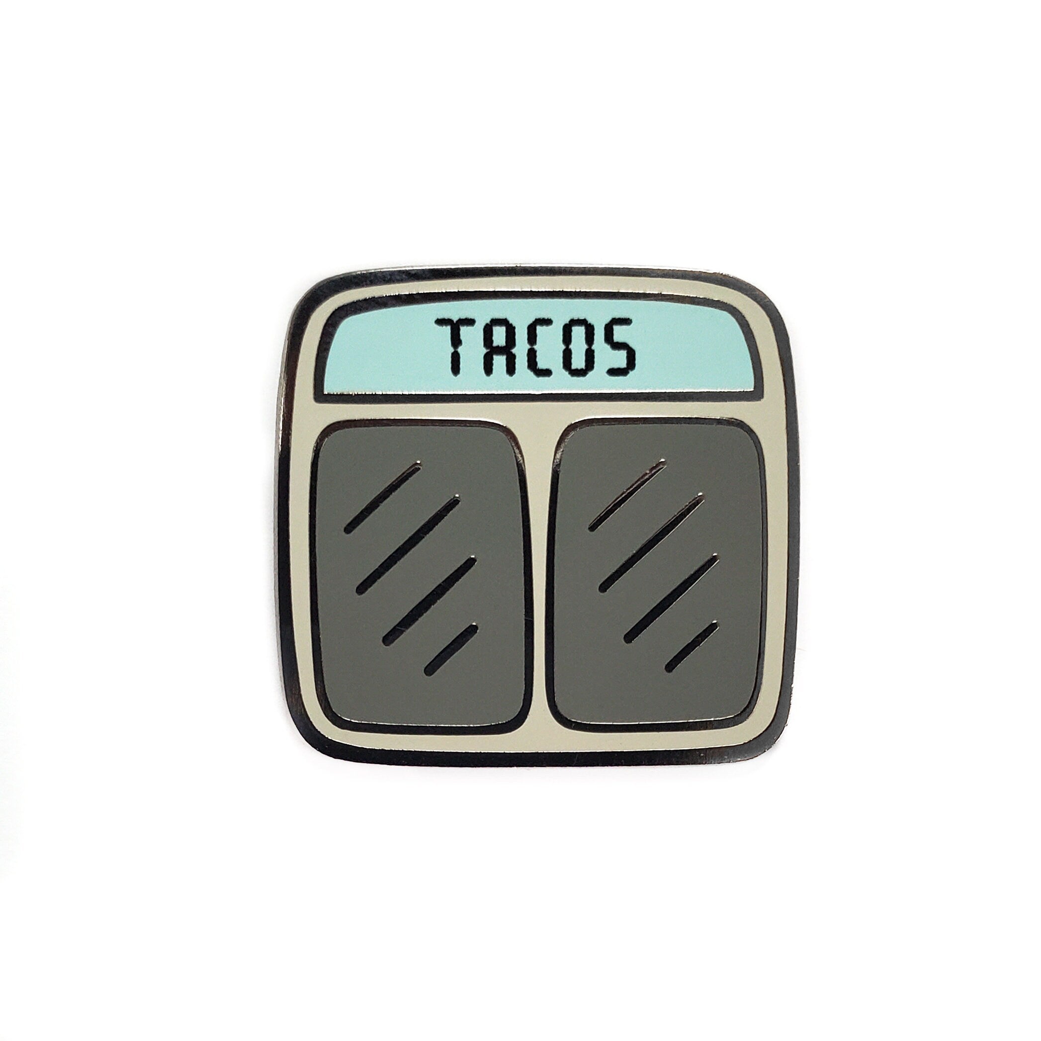 Scale Enamel Pin