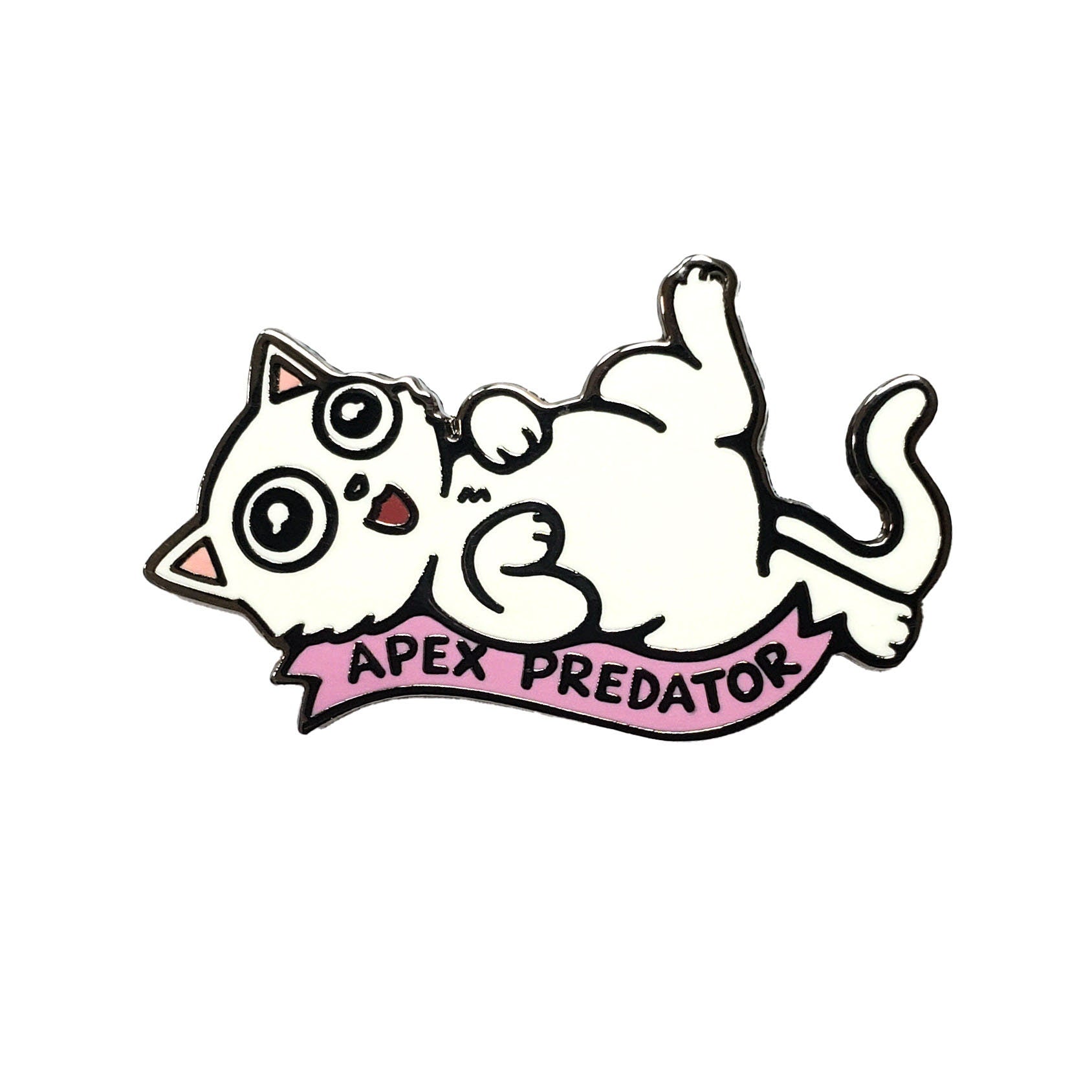 Apex Predator Cat Pin