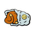 Cat in a Bag Pin
