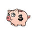 Piggy Bank Pin