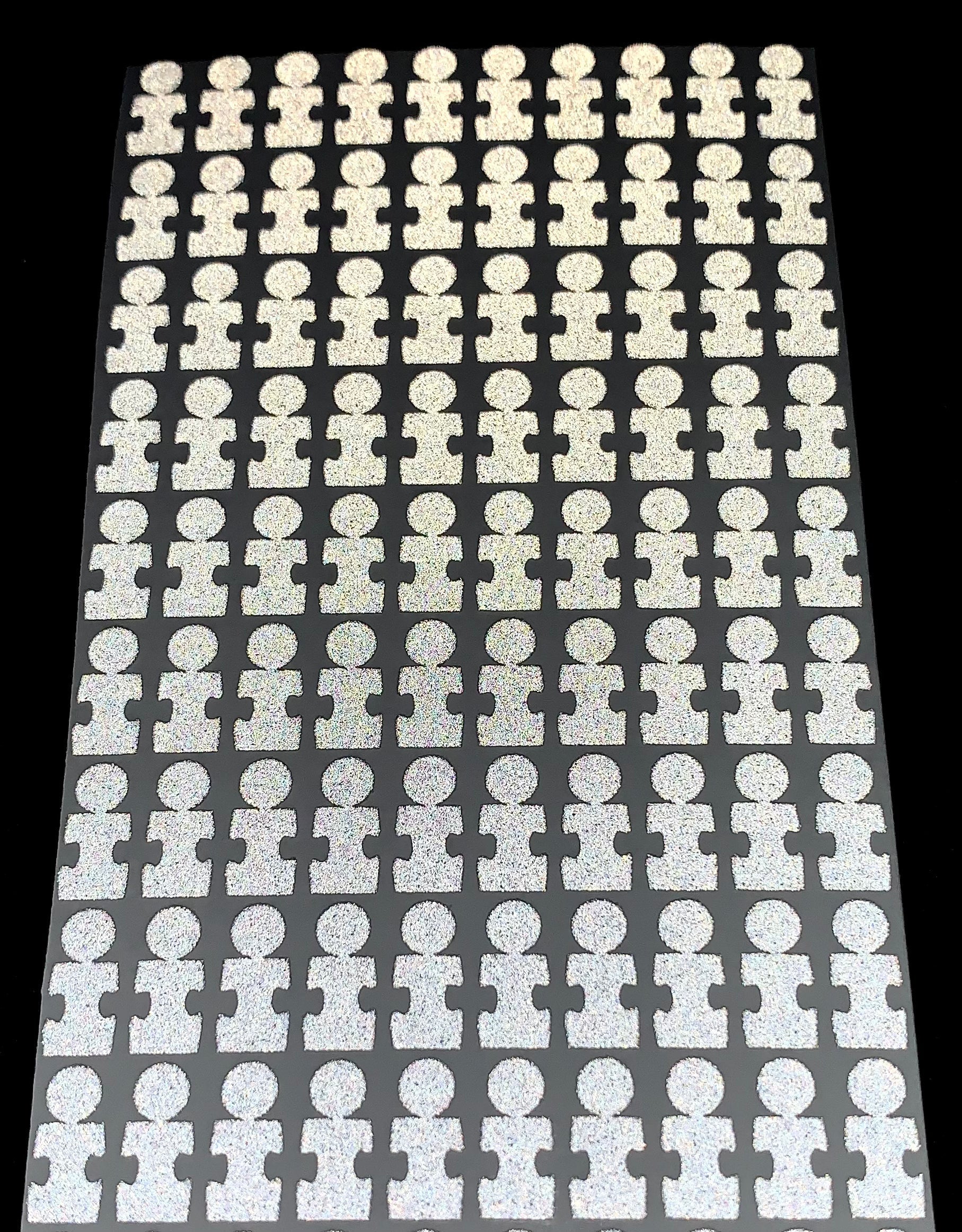 Els for Autism April Autism Awareness Month Puzzle Piece dots for Foresight GC2 with HMT, GC3, Hawk, or GCQuad club data dots 400 pack