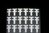 Reflective Easy on One Tab Quad Dots for Foresight GC2 with HMT, GC3, Hawk, GCQuad club data 200 club pack