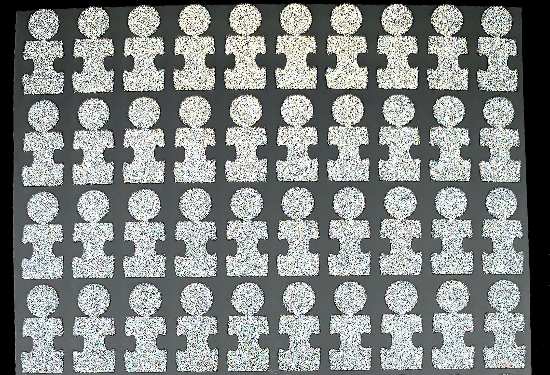 Els for Autism April Autism Awareness Month Puzzle Piece dots for Foresight GC2 with HMT, GC3, Hawk, or GCQuad club data dots 200 pack