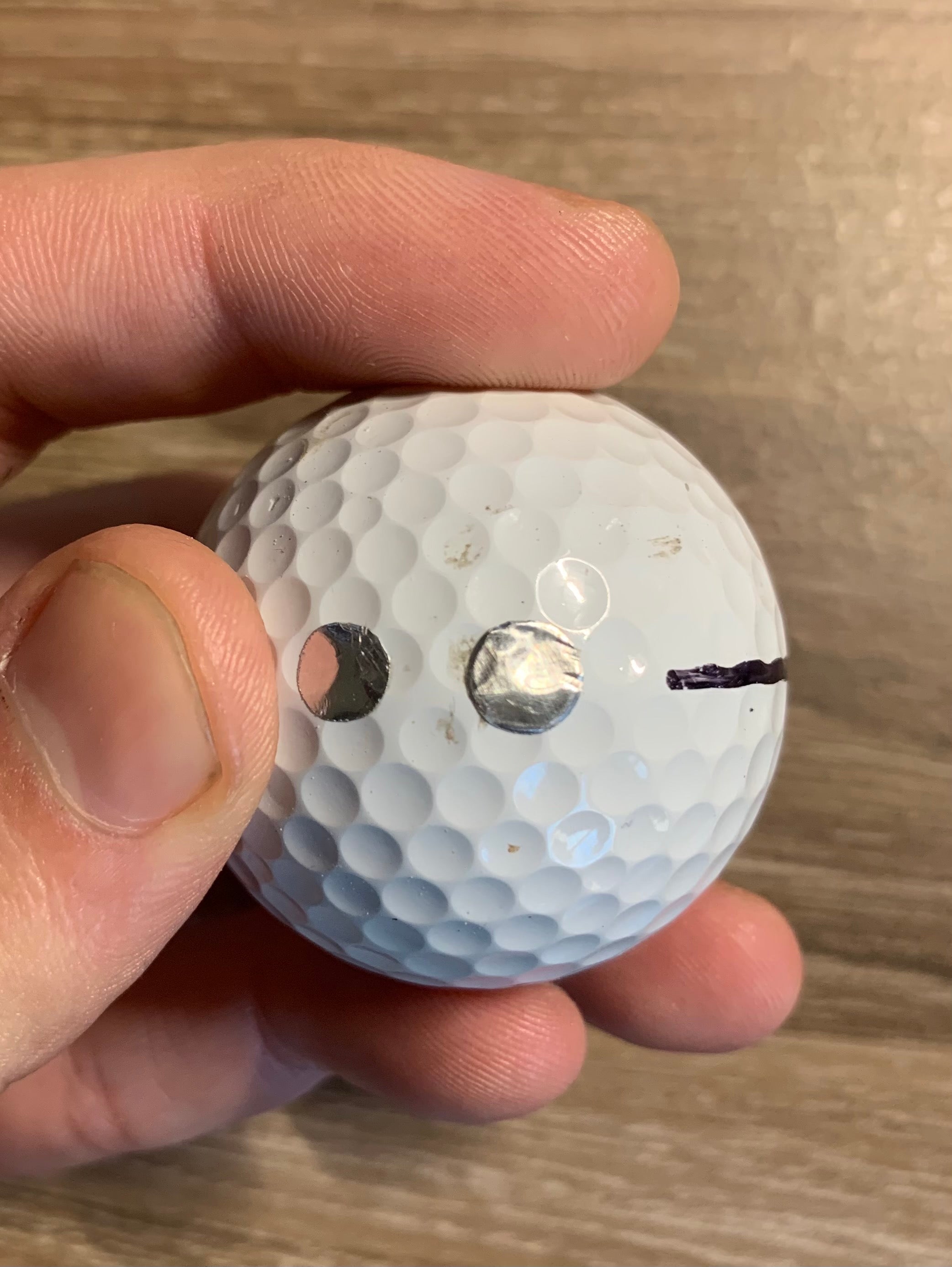 Metallic Dots for Flightscope and Trackman Pack of 1000 dots