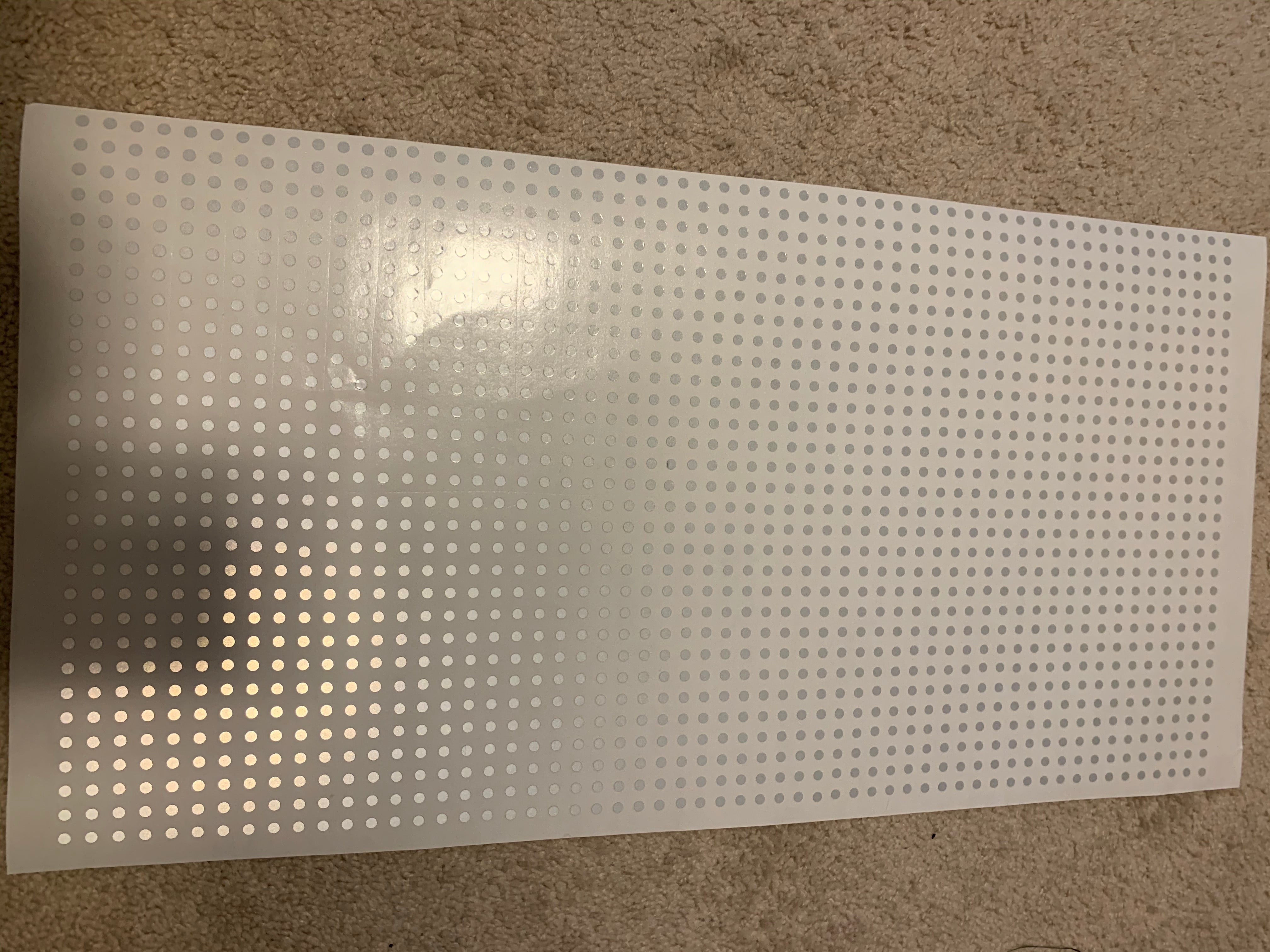 Reflective dots without install tabs for Foresight GC2 with HMT, GC3, Hawk, or GCQuad club data 6080 pack