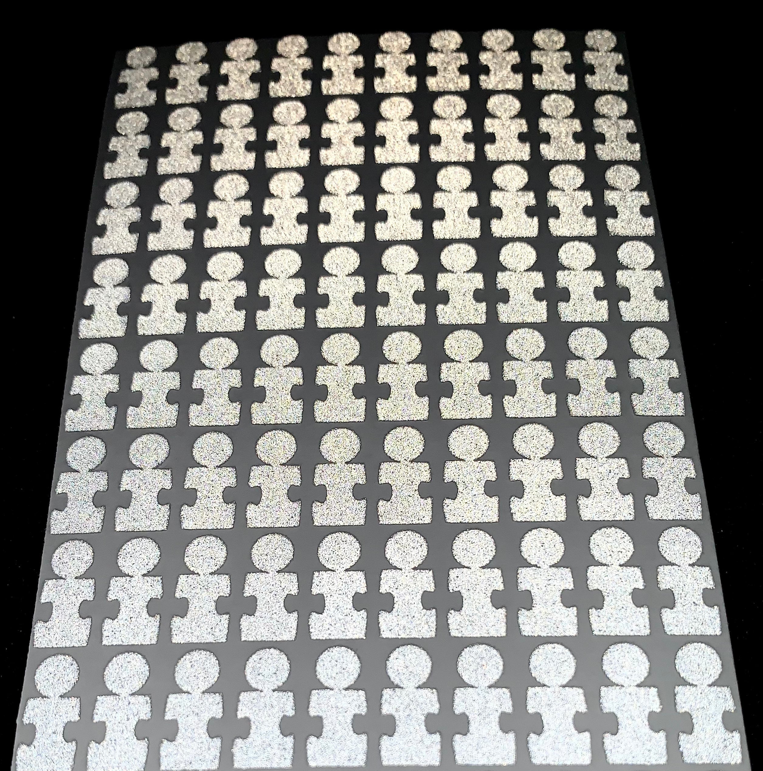 Els for Autism April Autism Awareness Month Puzzle Piece dots for Foresight GC2 with HMT, GC3, Hawk, or GCQuad club data dots 200 pack