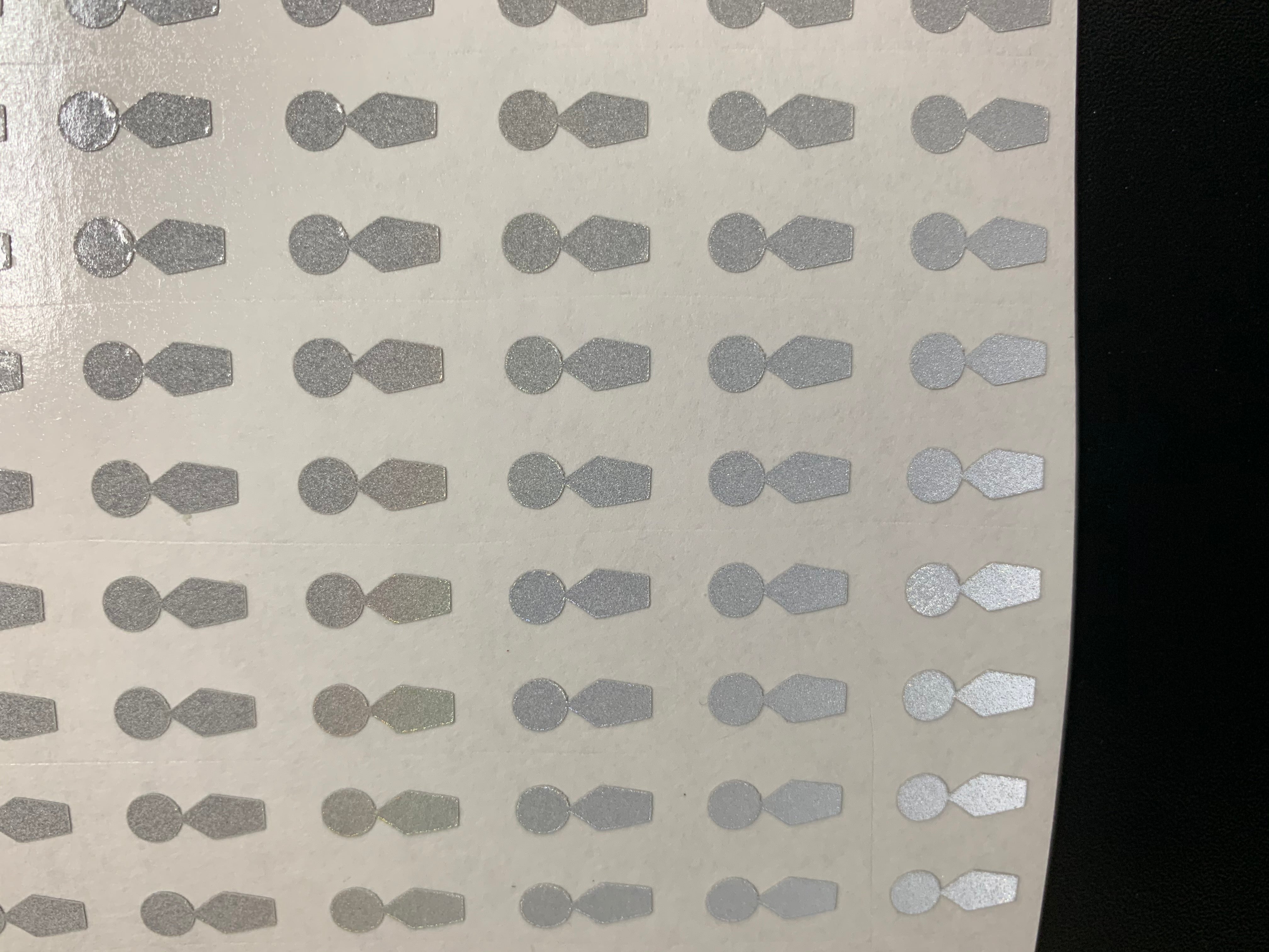 Reflective dots with install tabs for Foresight GC2 with HMT, GC3, Hawk, or GCQuad club data 200 pack