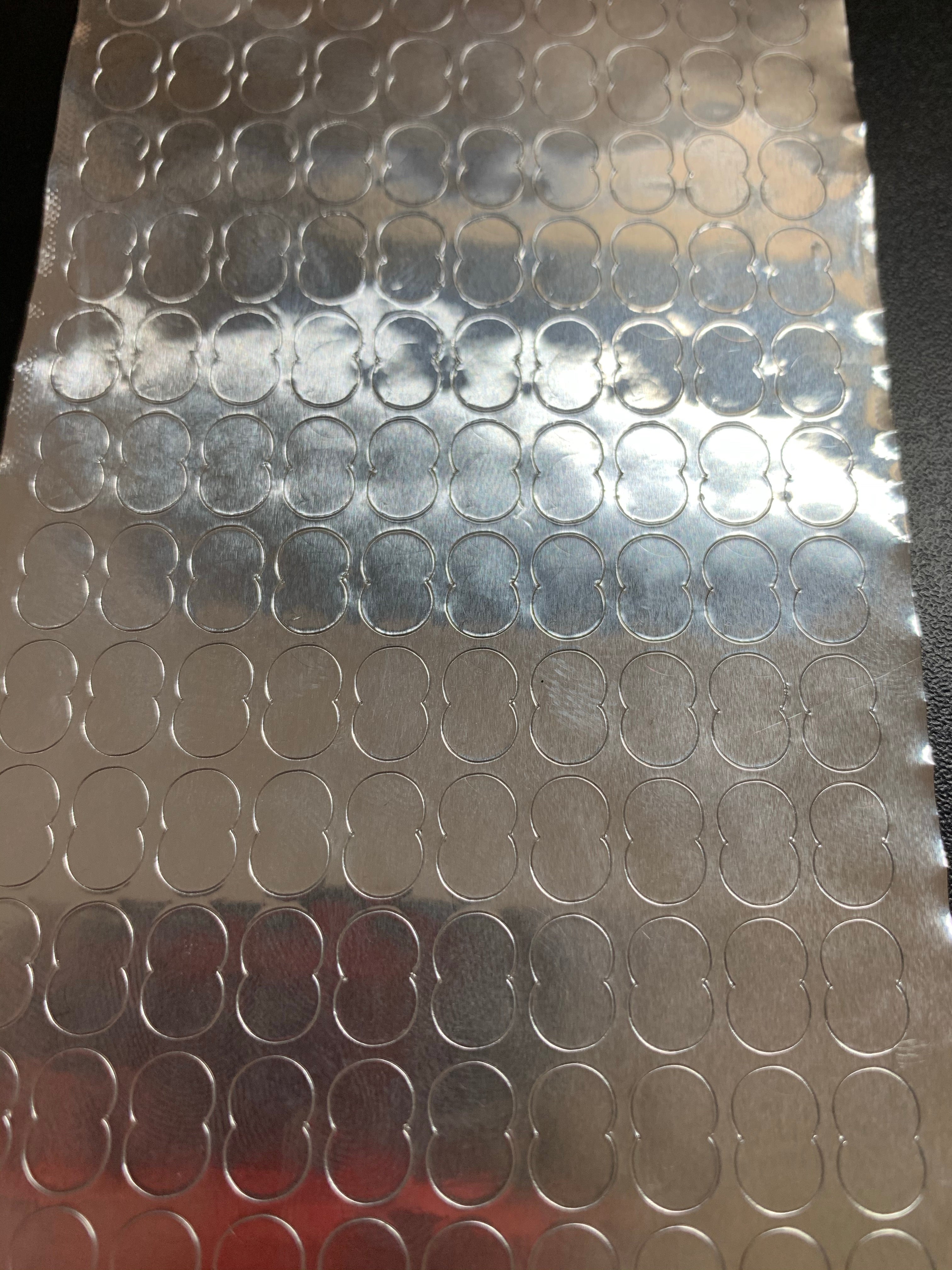 Metallic Double Dots for Flightscope and Trackman Pack of 1000 Double Dots